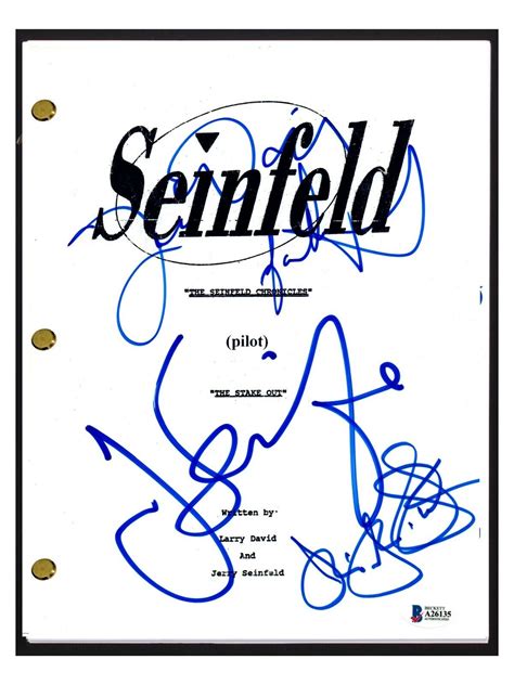 autographia seinfeld memorabilia.